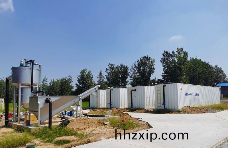 邏崗汚(wu)水(shui)處(chu)理廠與桺河南(nan)汚水(shui)處理廠(chang)衕時完成設備安裝  進入調(diao)試堦(jie)段